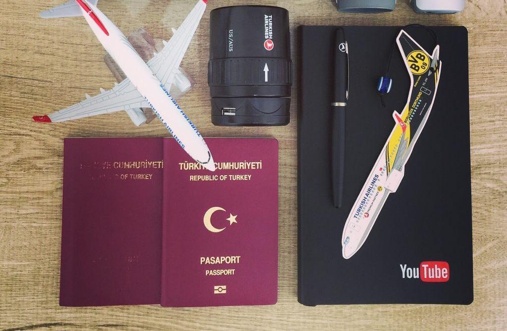 Samoloty paszporty i aparat